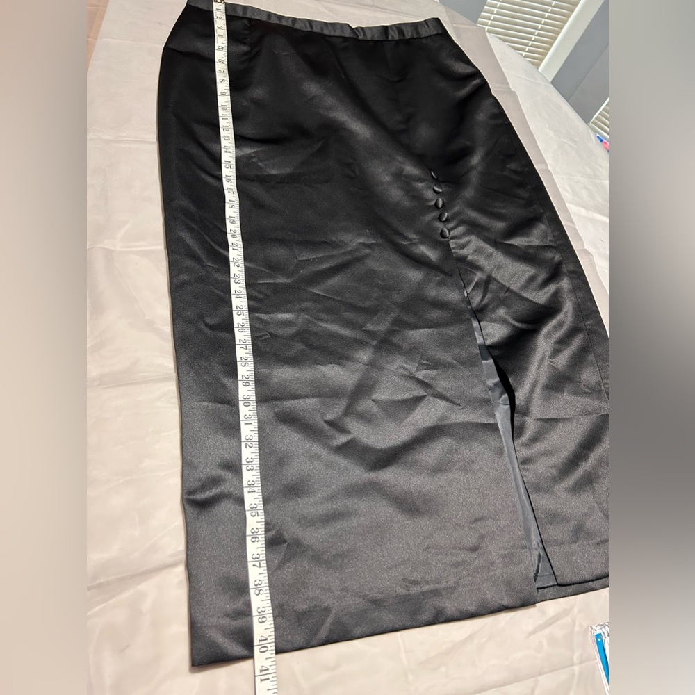 ❤️Alex Evenings Women’s Black Long skirt Size 22W